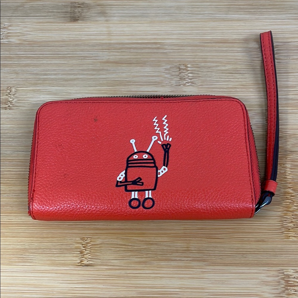 Coach Keith Haring Robot Wallet